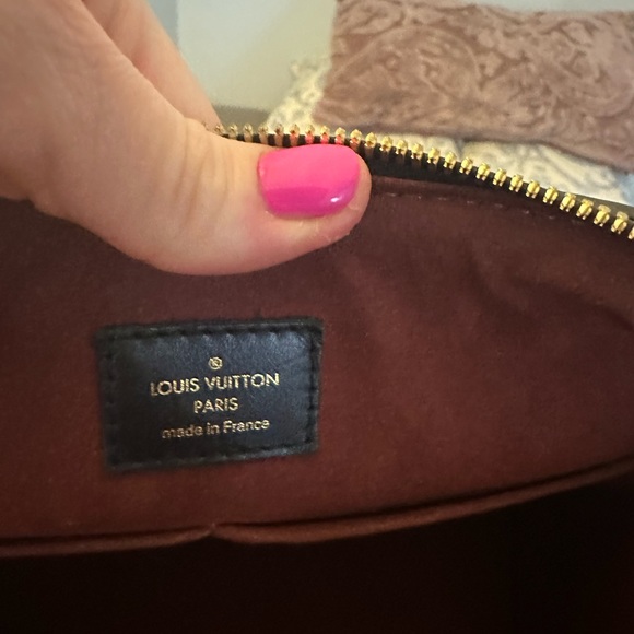 Louis Vuitton Tuileries Monogram Bag Canvas with Cream Leather - Picture 12 of 15